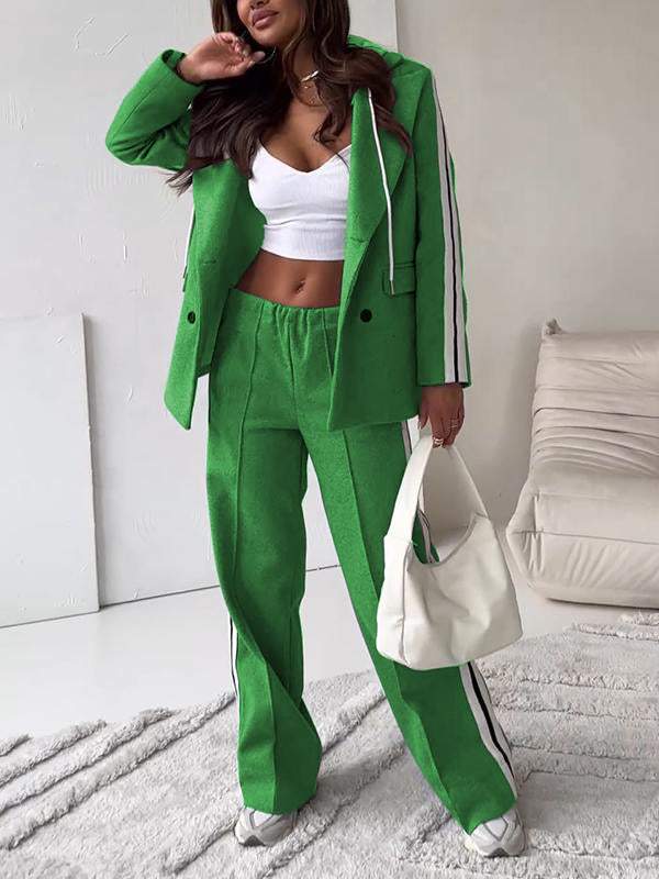Drune | Ord Set Blazer für Damen und weite Jogginghose Zweiteiler