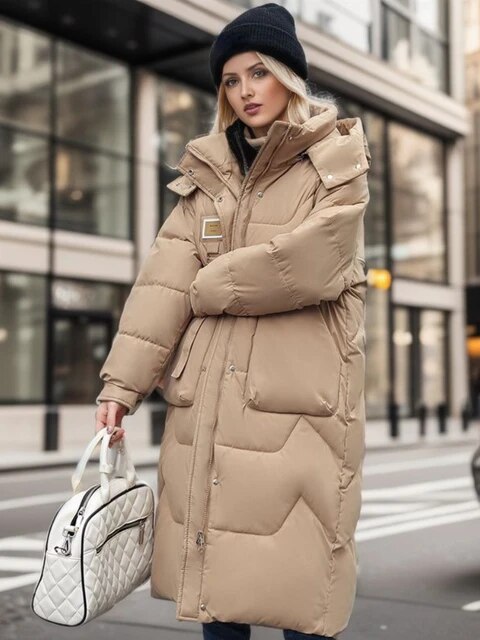 Drune | Winterjacke Beige