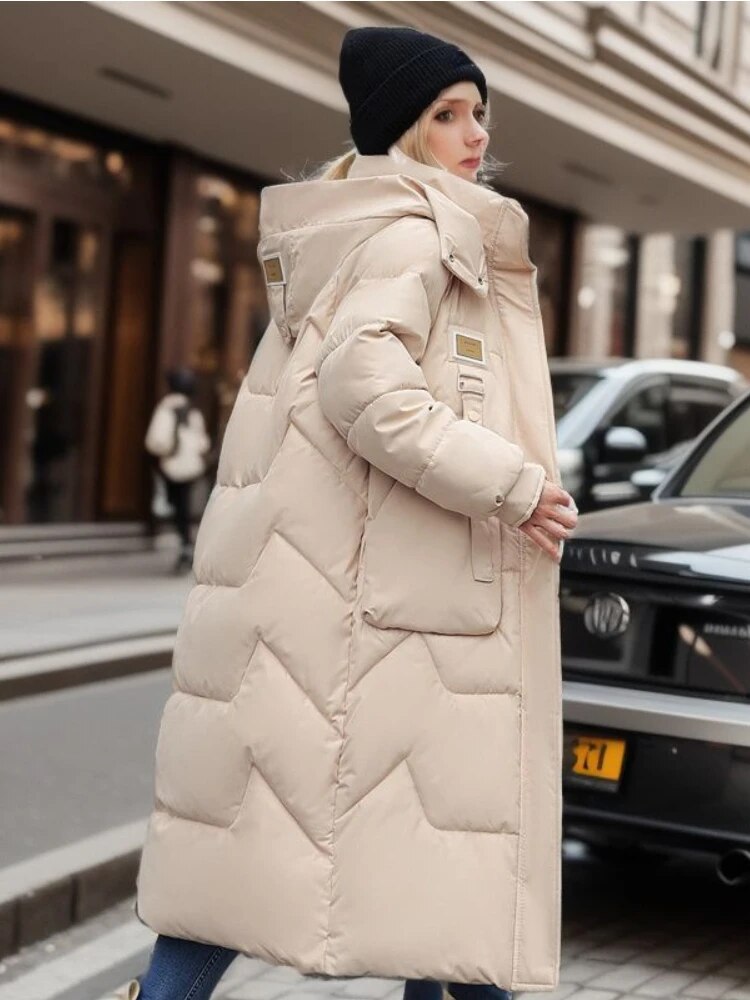 Drune | Winterjacke Beige