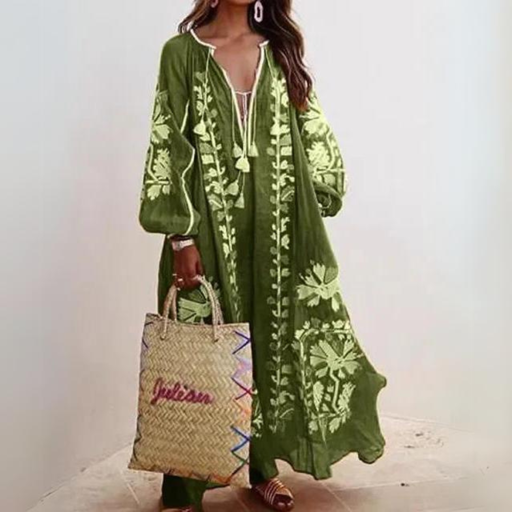 Drune | Elegantes Bohemian Langkleid