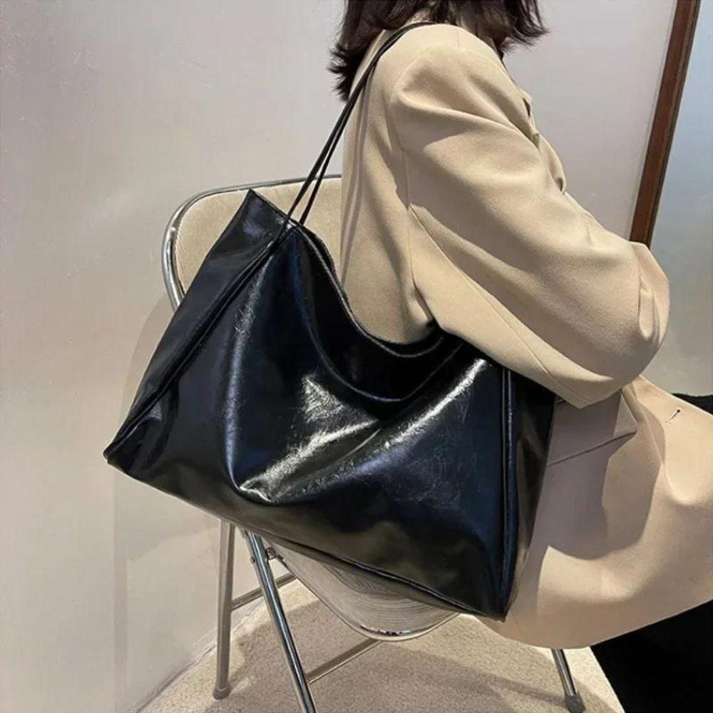 Drune | Lederhandtasche in Bordeaux