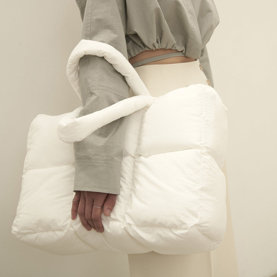 Drune | Puffer Schultertasche für Damen - Stilvolle und geräumige Handtasche