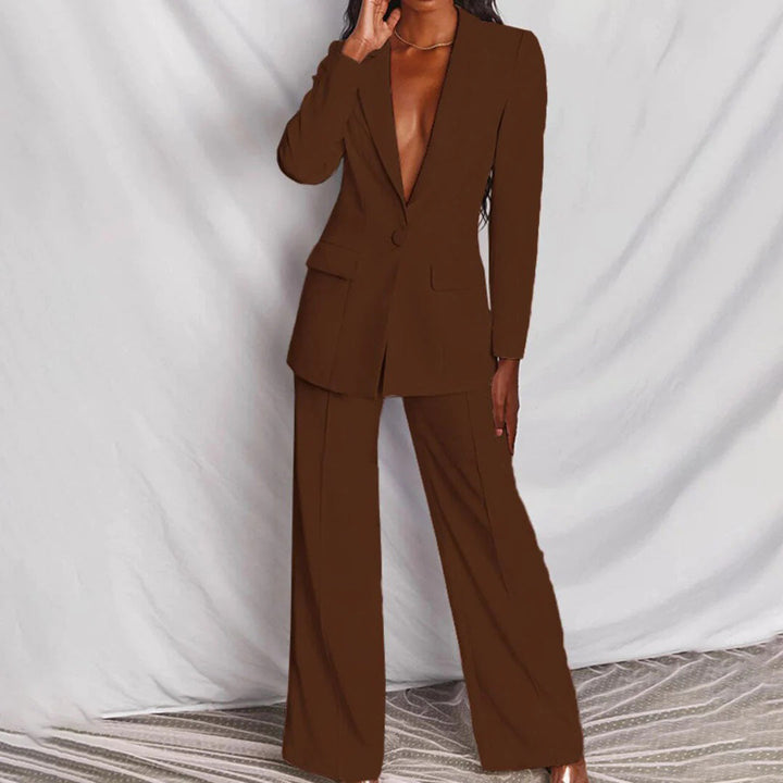 Drune | Set Elegantes Blazer und Hose-Set für Damen