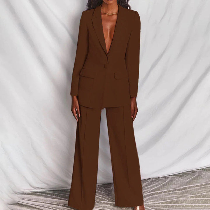 Drune | Set Elegantes Blazer und Hose-Set für Damen