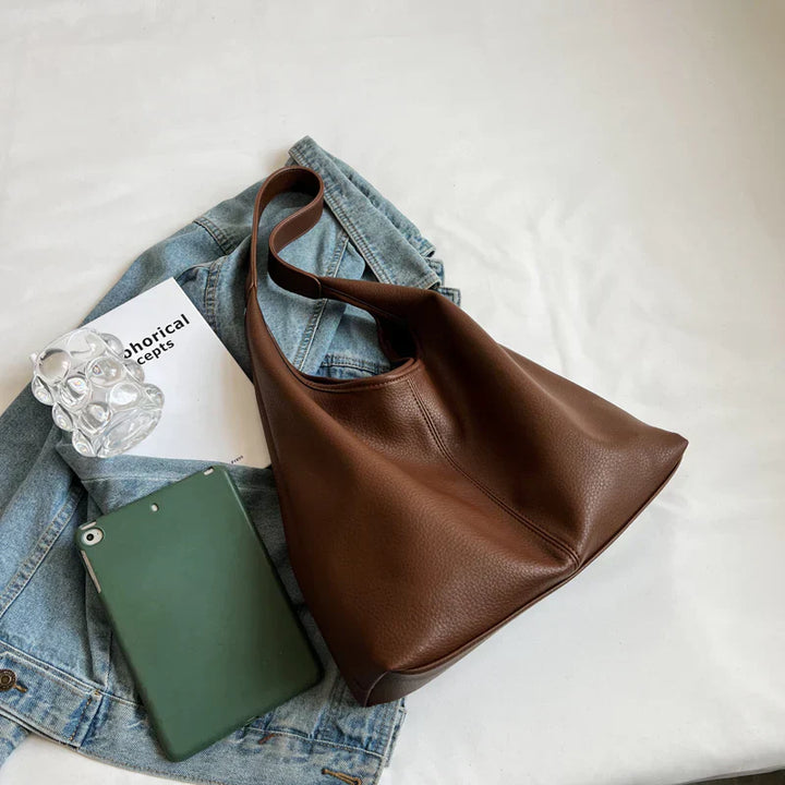 Hobo-Tasche aus veganem Leder