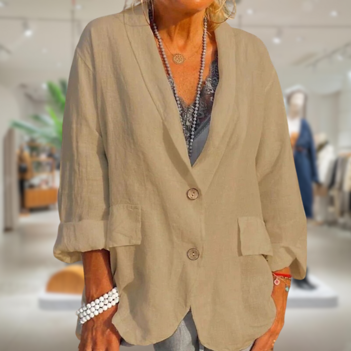 Drune | Eleganter Blazer mit Knöpfen für Frauen