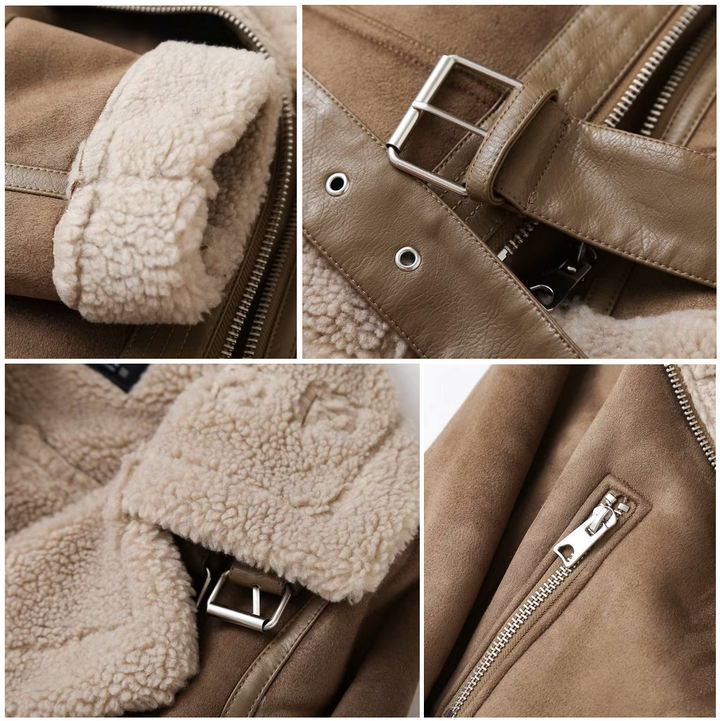 Drune | Luxus Kunstleder Bomber