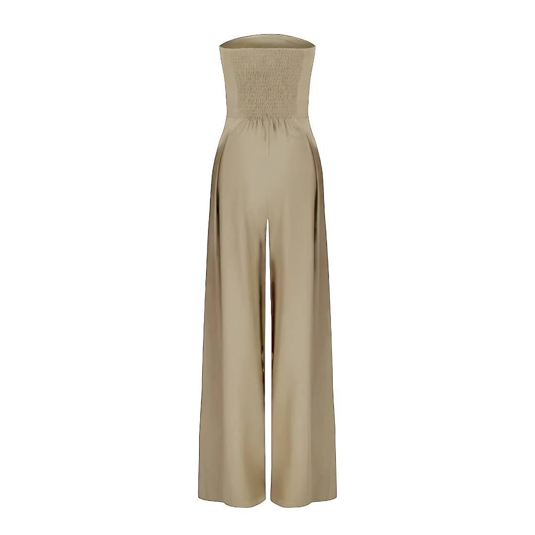 Drune | Stilvolle Strapless Jumpsuit