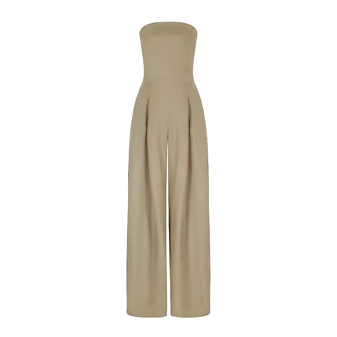 Drune | Stilvolle Strapless Jumpsuit