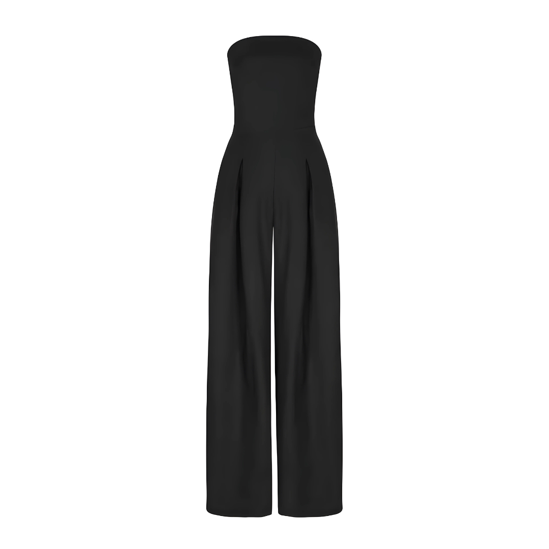 Drune | Stilvolle Strapless Jumpsuit