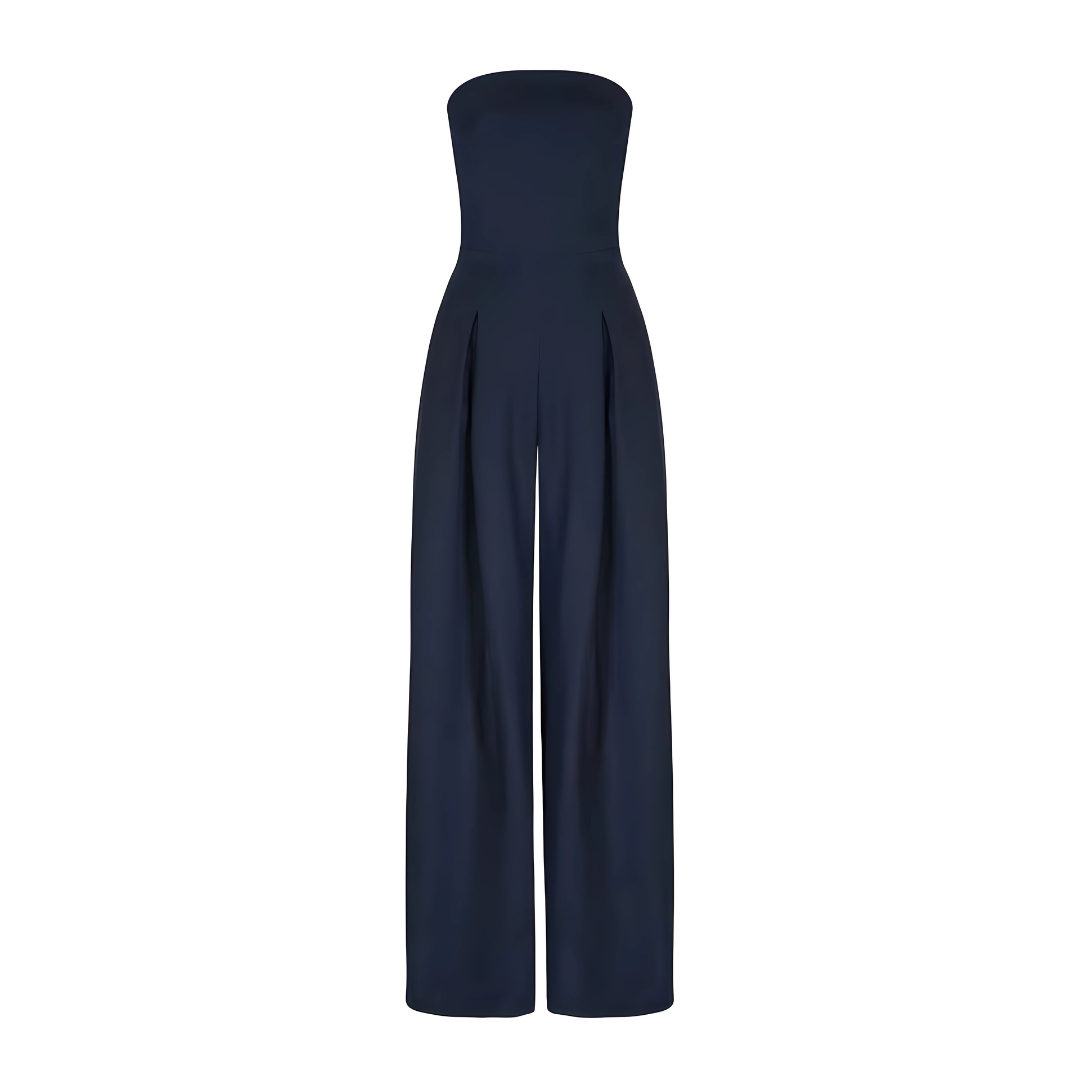 Drune | Stilvolle Strapless Jumpsuit