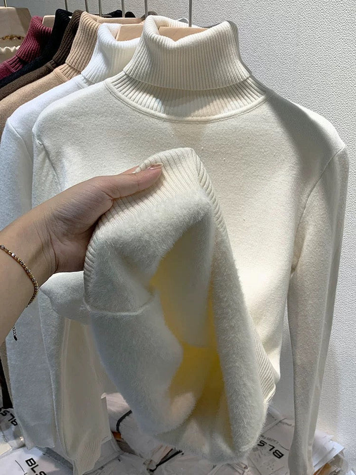 Drune | Übergroßer Kaschmir Damen Rollkragenpullover