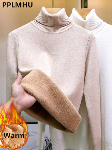 Drune | Warmer Damenpullover aus Samt