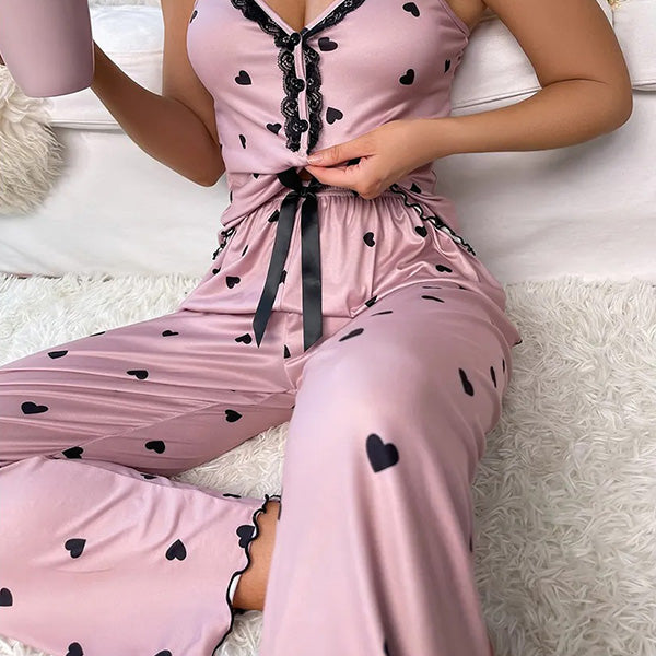 Drune | Eleganter Damen Schlafanzug | Komfort und Stil für jede Nacht