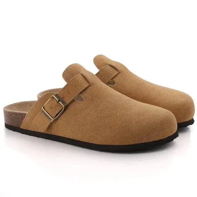 Drune | Herren Wildleder Slipper Im Zeitlosen Chic