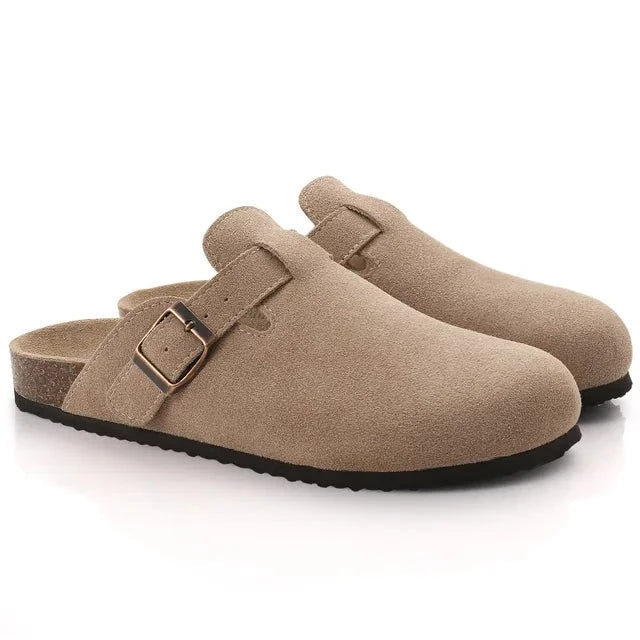 Drune | Herren Wildleder Slipper Im Zeitlosen Chic