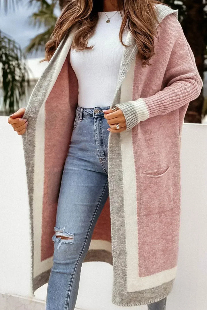 Drune | Lange Jacke mit Kapuze