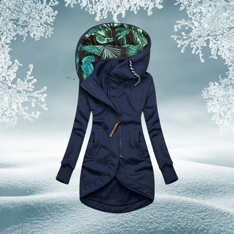 Drune | Grüner Damenparka Mit Kapuze