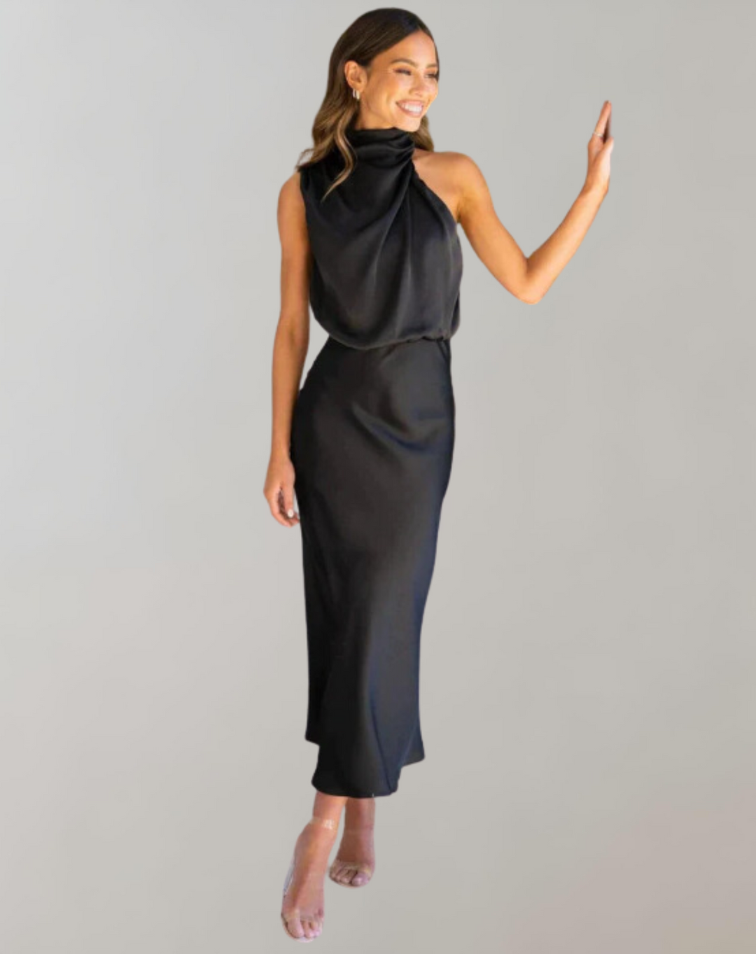 Drune - Glänzendes Maxileid | Elegantes Abendkleid | Schick