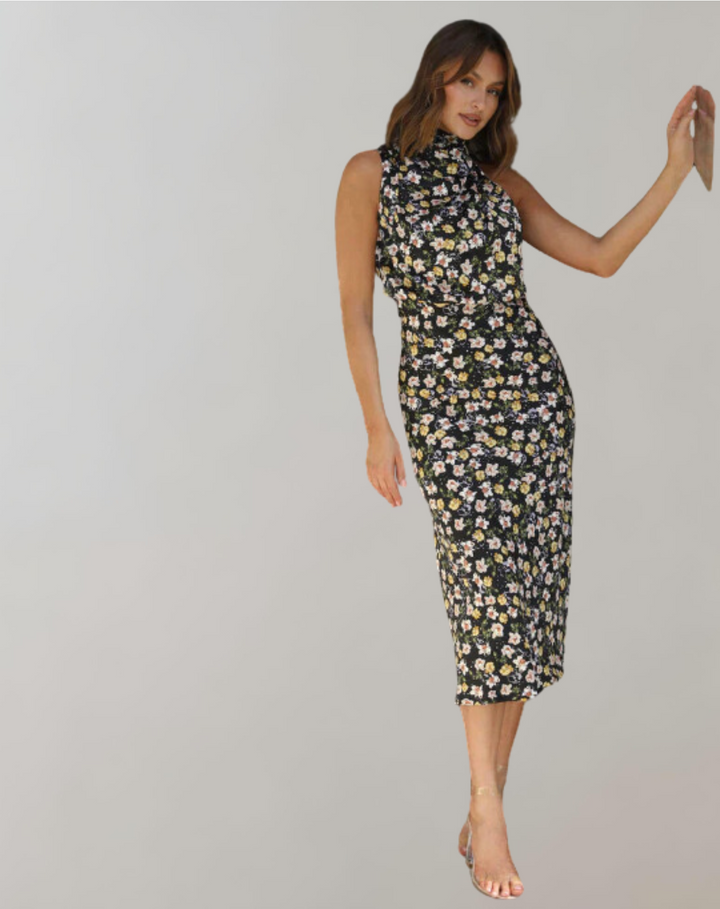 Drune - Glänzendes Maxileid | Elegantes Abendkleid | Schick