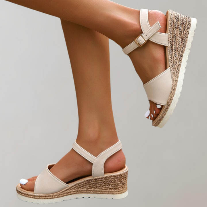 Drune - Orthopädische Sandalen Damen | Bequeme Sandalen mit Plateau