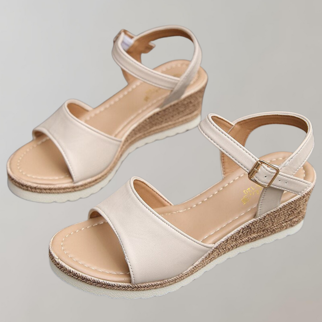 Drune - Orthopädische Sandalen Damen | Bequeme Sandalen mit Plateau