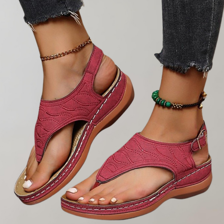 Drune - Sandalen Damen | Sandalen damen bequem | Plateau Sandalen