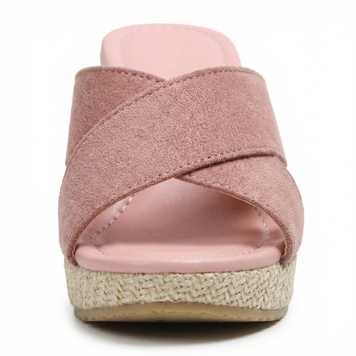 Drune | Orthopädische Sandalen mit Absatz Sandalen Damen Bequem