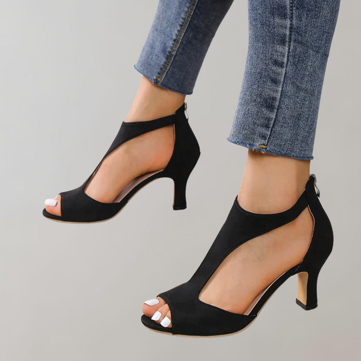 Drune - Orthopädische Sandalen mit Absatz | Sandalen mit Pantolette Damen