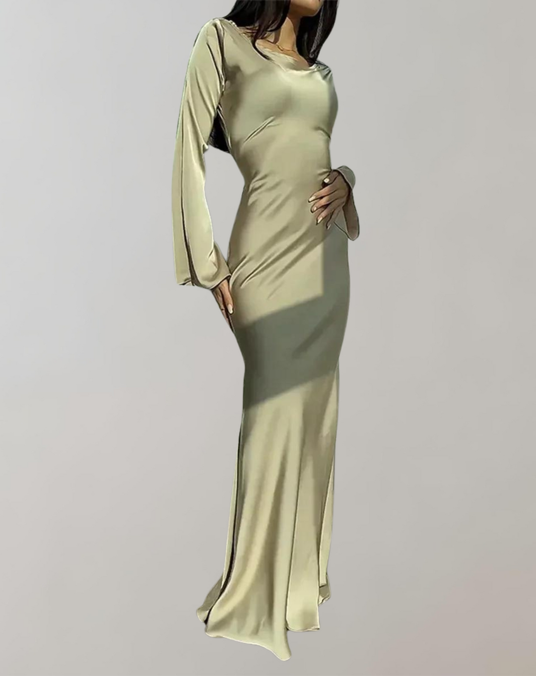 Drune - Abendkleid für Damen | Anspruchsvolles Abendkleid | Glänzendes sexy Kleid