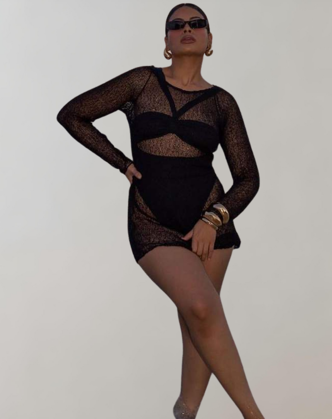 Drune - Transparentes Minikleid | Sexy Elegantes Sommerkleid