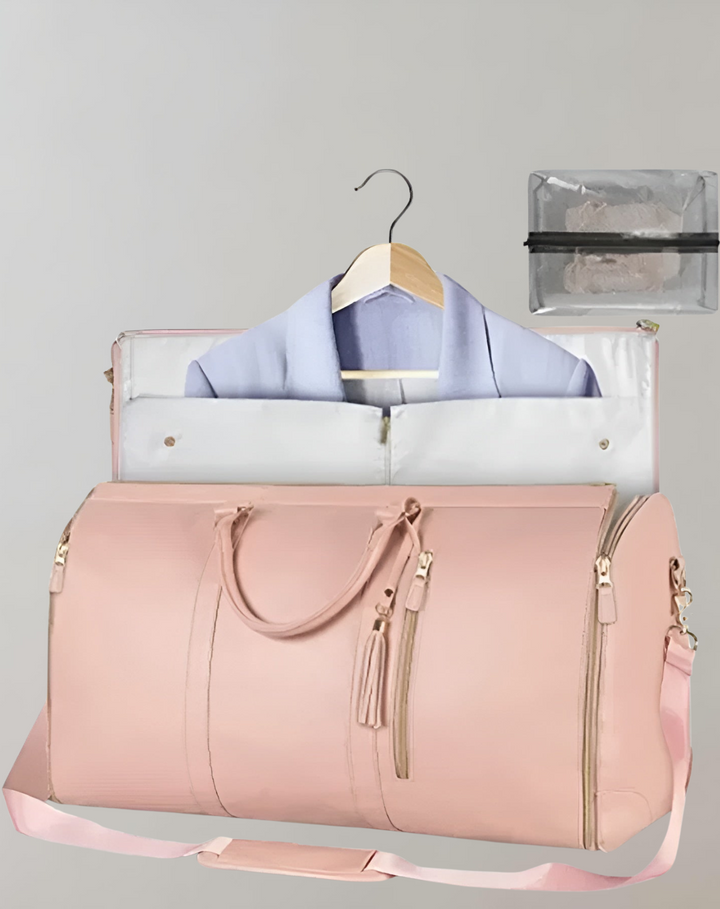 Drune - Eleganter Kleiderorganizer Umhängetasche aus Vegan Leder
