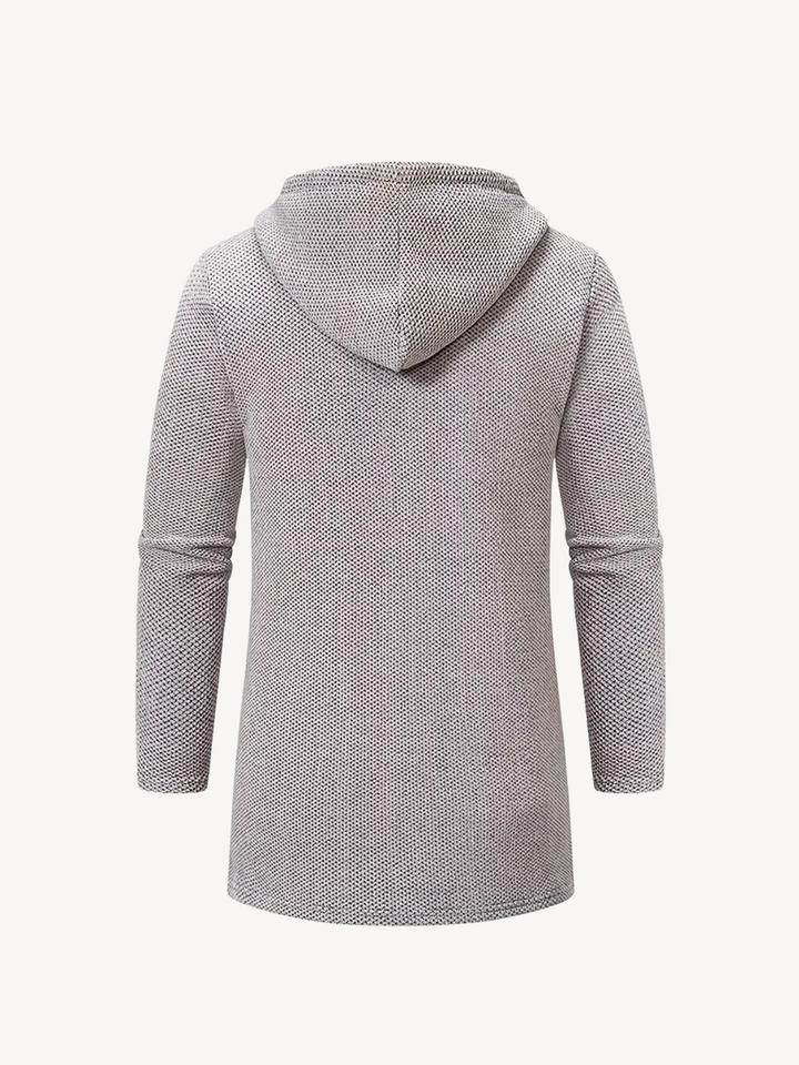 Drune | Strickmantel mit Kapuze