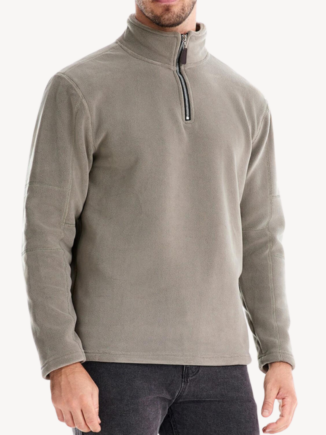 Drune | Pullover mit Reißverschluss