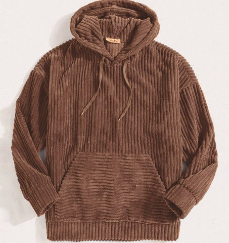 Drune | Sweatshirt mit Kapuze aus Cord
