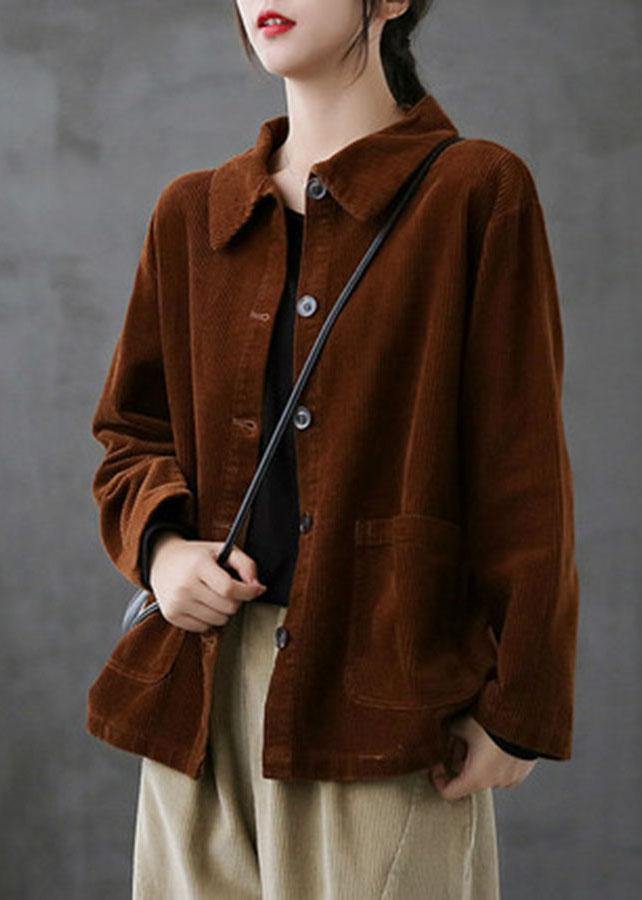 Drune | Cordjacke für Damen - Langarm mit Taschen