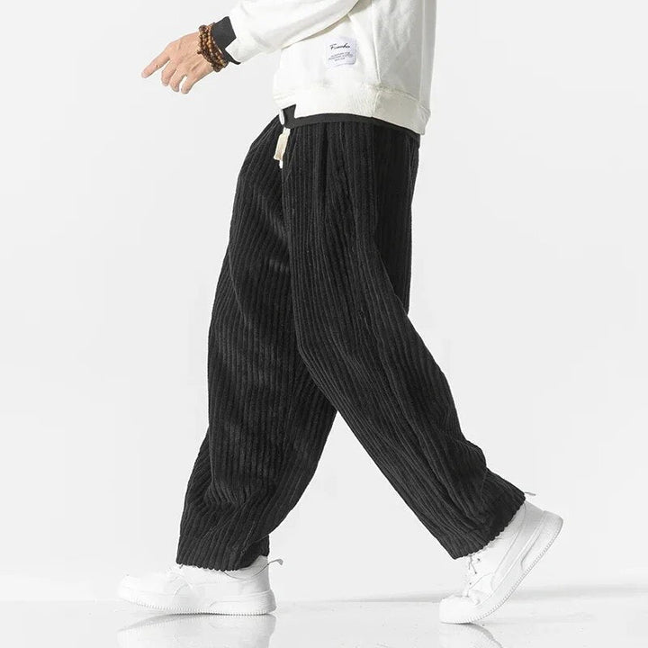 Drune | Corduroy-Hose für Herren - Relaxed Jogger Stil