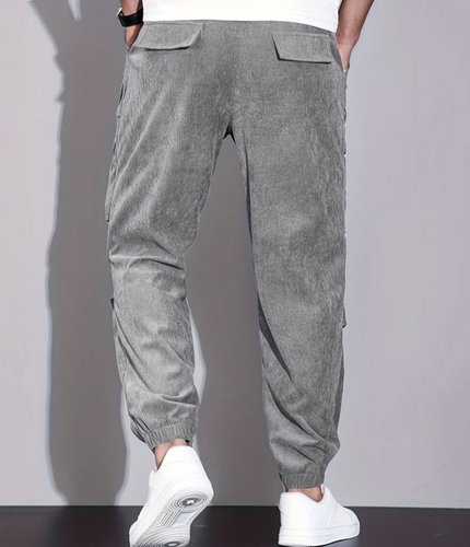 Drune | Corduroyhose für Herren, Bequemer Schnitt, - Praktische Taschen