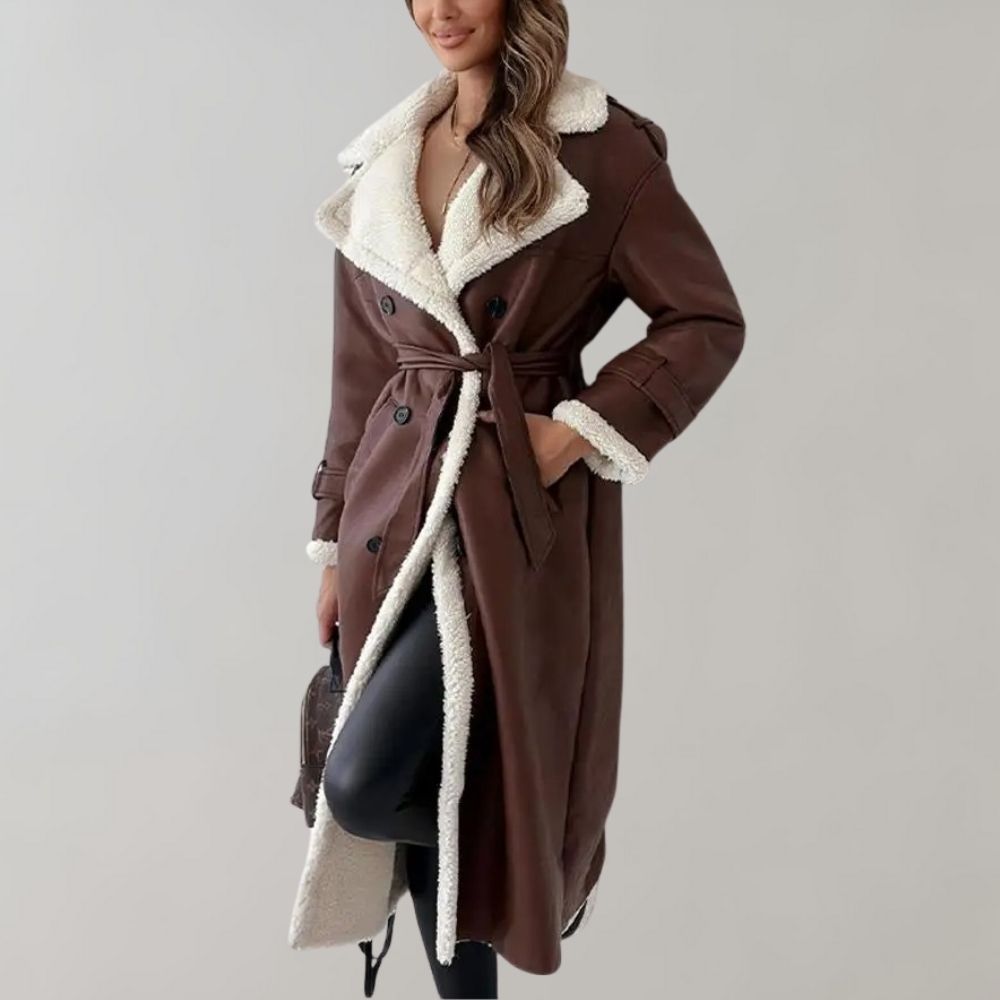 Drune | Langer Wintermantel für Damen