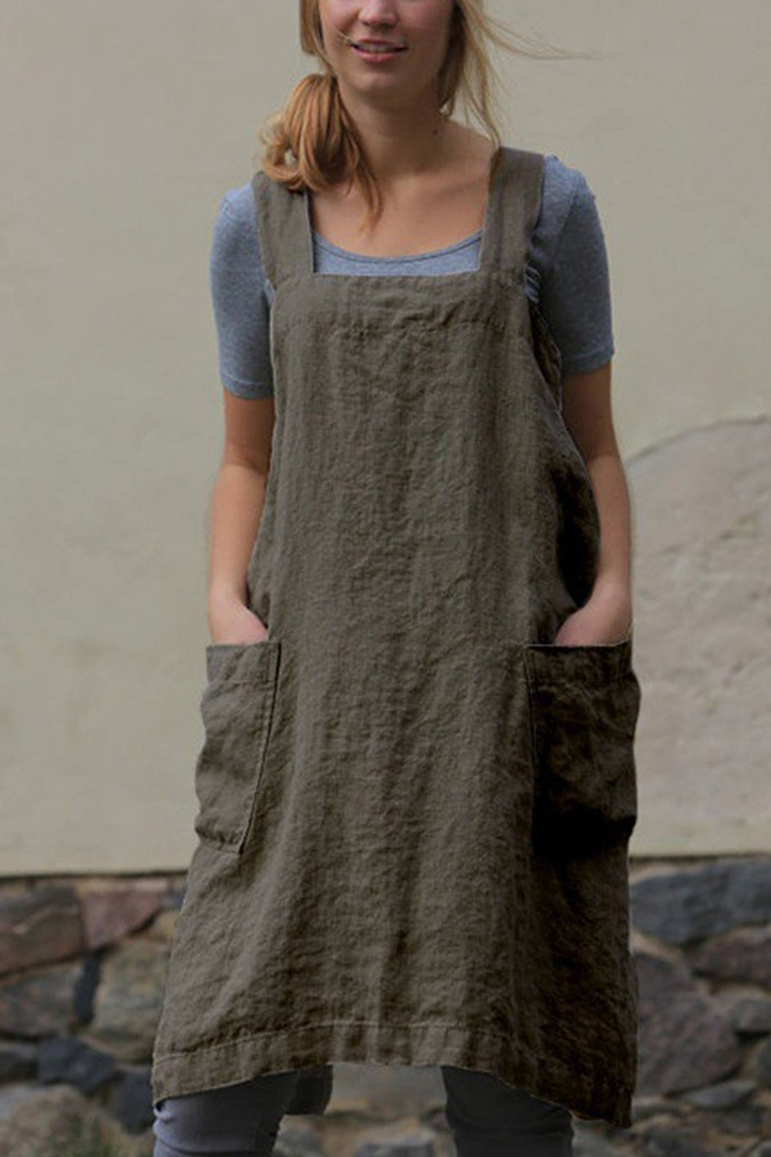 Drune | Schürzen Mini Kleid