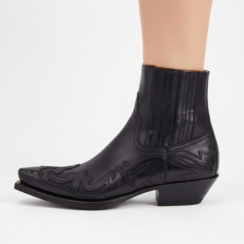 Leder Cowboy Stiefel - DakoBoot Drune