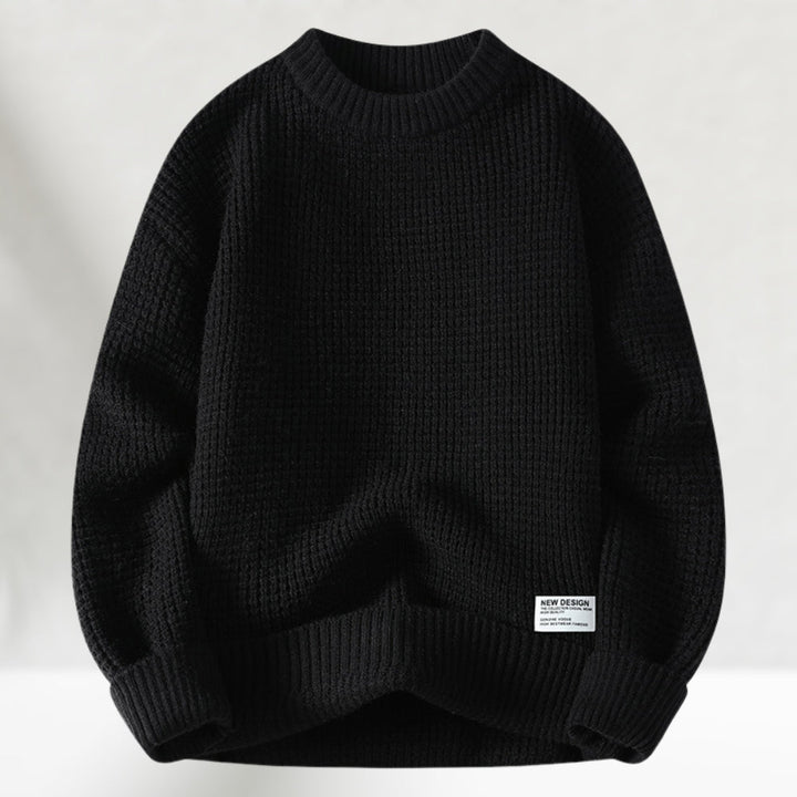Drune | Crewneck Strickpullover für Herren - Normale Länge