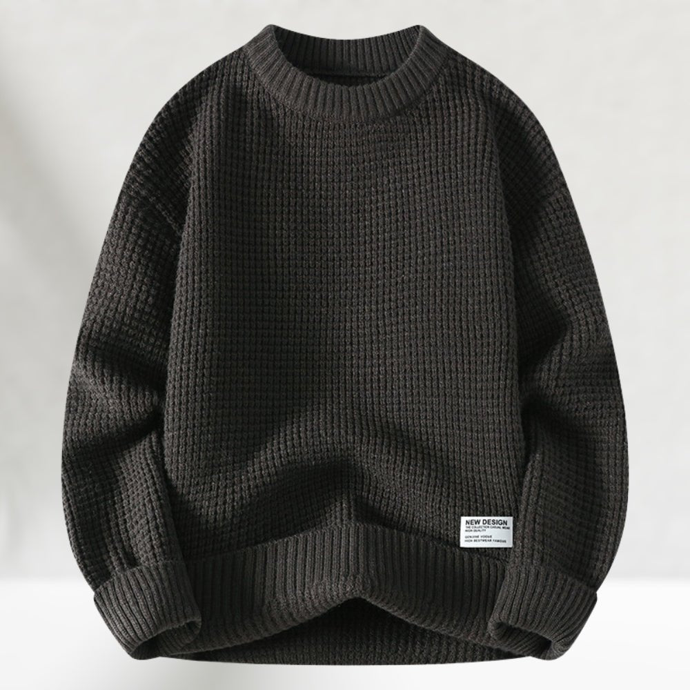 Drune | Crewneck Strickpullover für Herren - Normale Länge