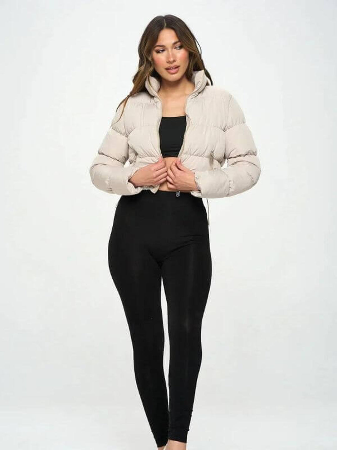 Drune | Gekürzte Gesteppte Pufferjacke Für Damen