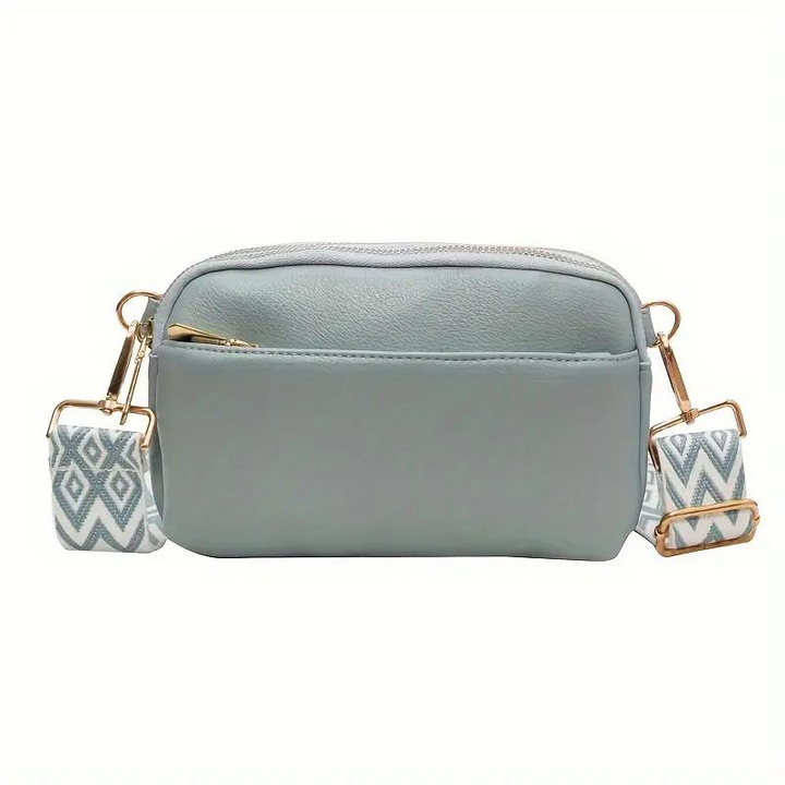 Drune | Tasche, breiter Riemen, PU-Leder, Gürteltasche, Mini-Tasche