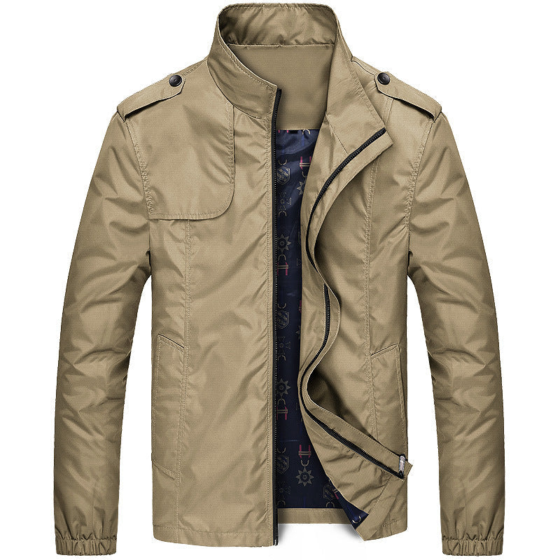 Drune | Herrenjacke Mit Hohem Kragen
