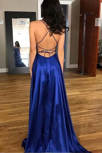 Drune | Elegantes Maxikleid mit Offenem Rücken