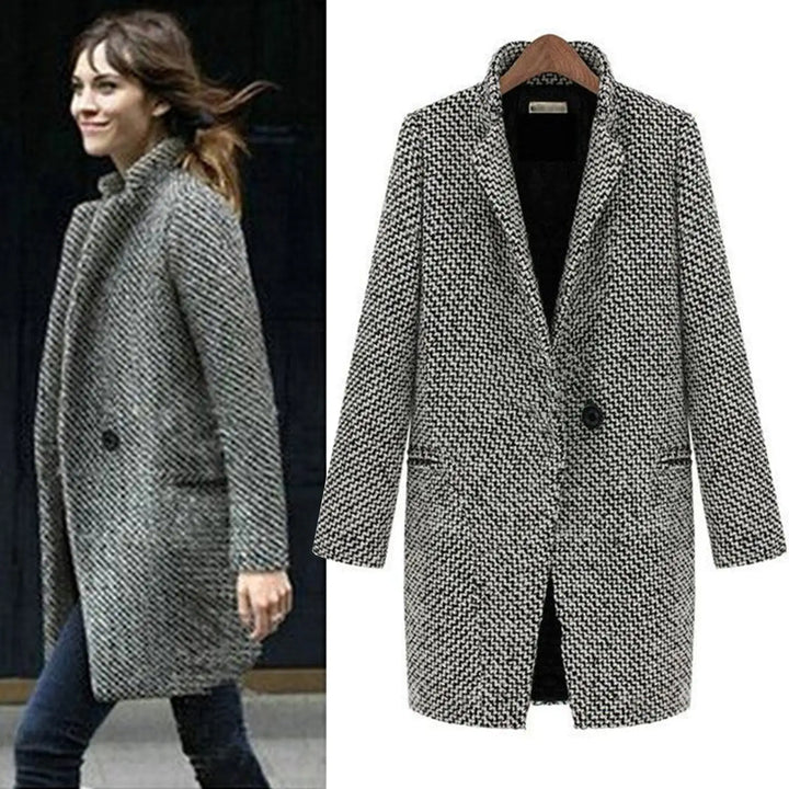Drune | Lange Jacke aus Wolle