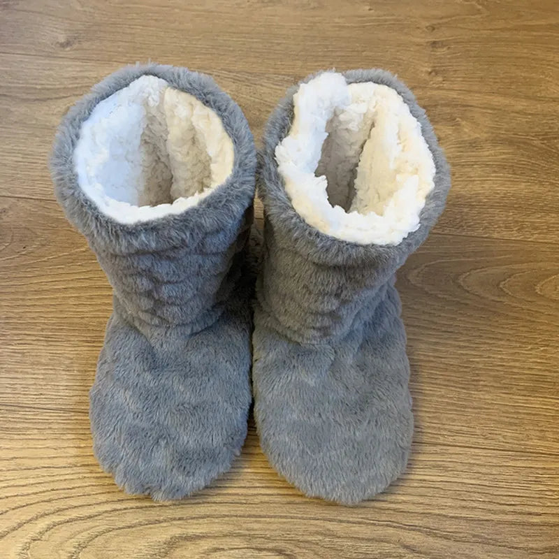 Drune | Plüsch Hausschuh - gemütliche Fleece-Pantoffeln