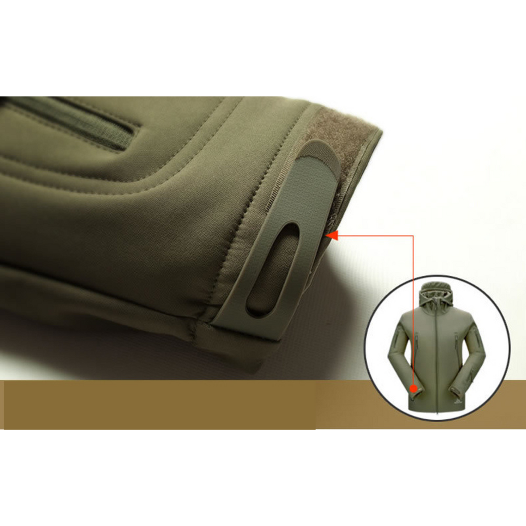 Drune | Wasserdichte Militärjacke mit Kapuze